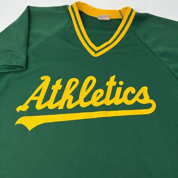 Rawlings Other - Vintage 80's Rawlings Oakland Athletics A's MLB Jersey Green Men's‎ Large